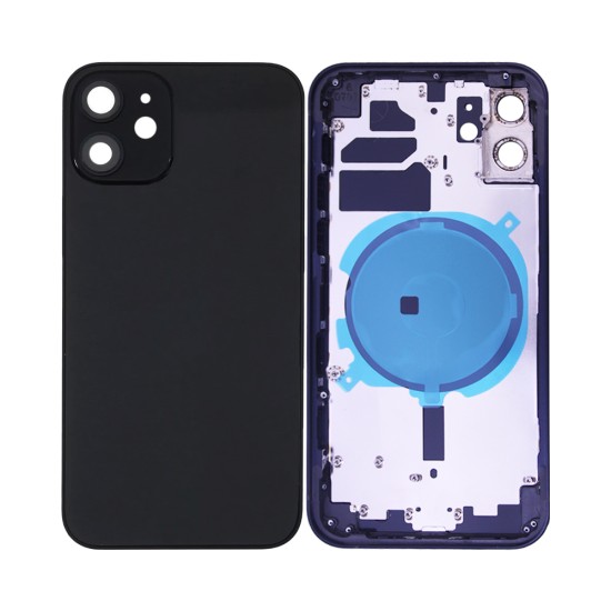 Tapa Trasera+Frame Apple iPhone 12 Negro